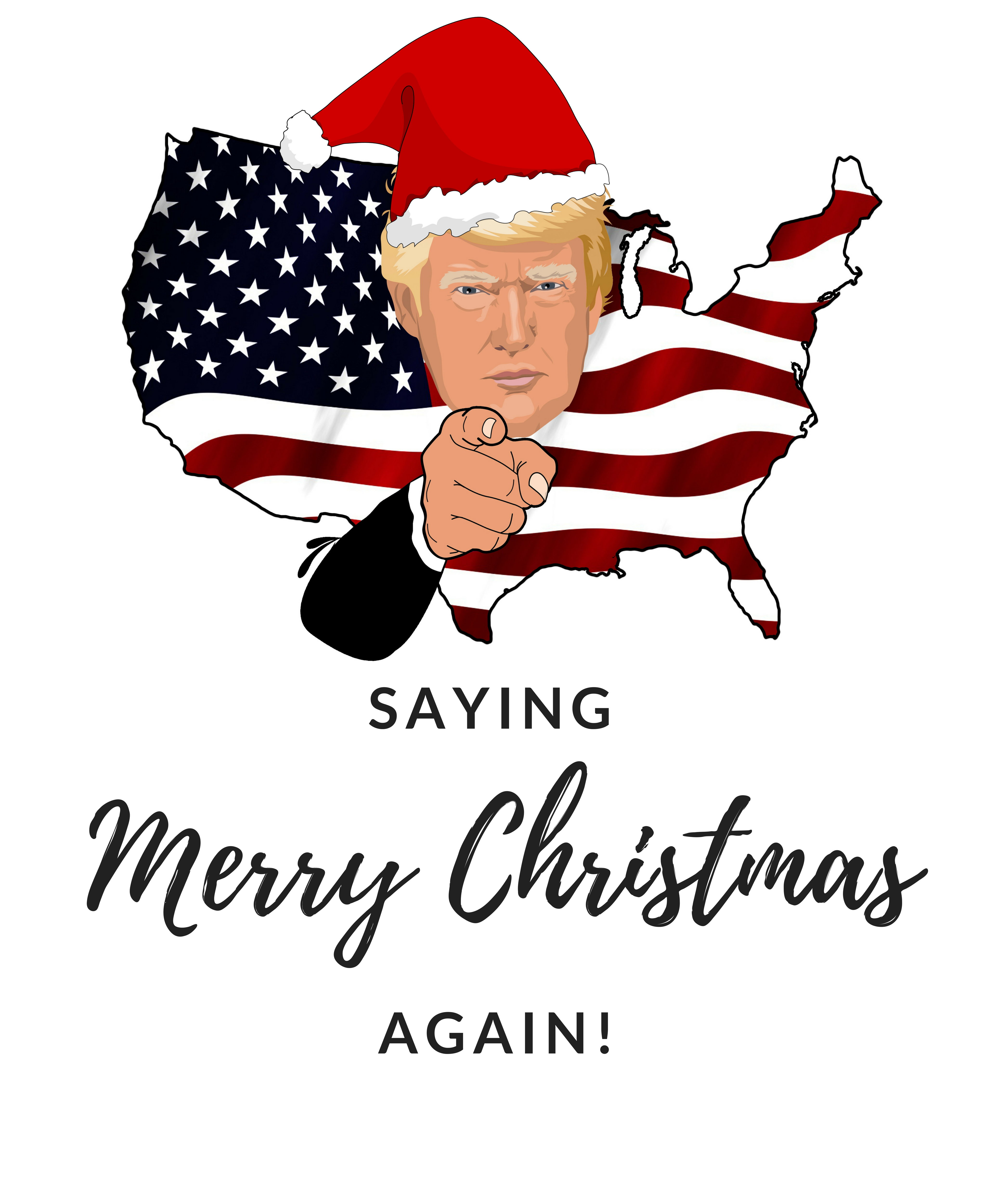 Funny Donald Trump Christmas T-Shirts
